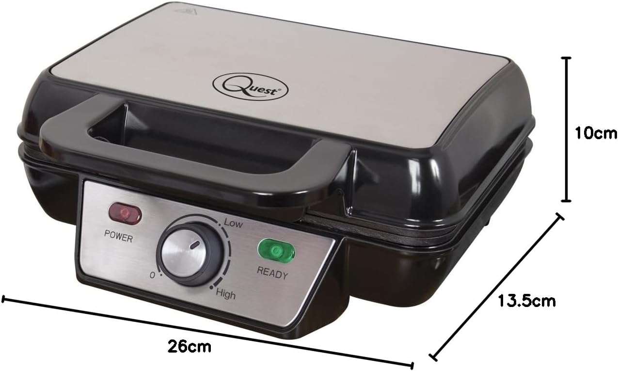 Quest 2-Slice Waffle Maker - 35950