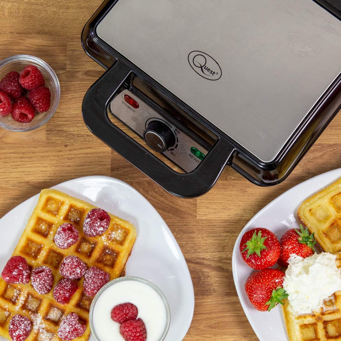 Quest 2-Slice Waffle Maker - 35950