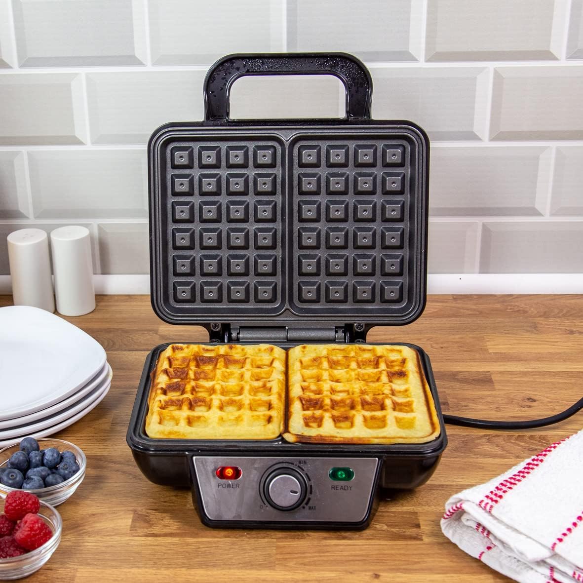 Quest 2-Slice Waffle Maker - 35950