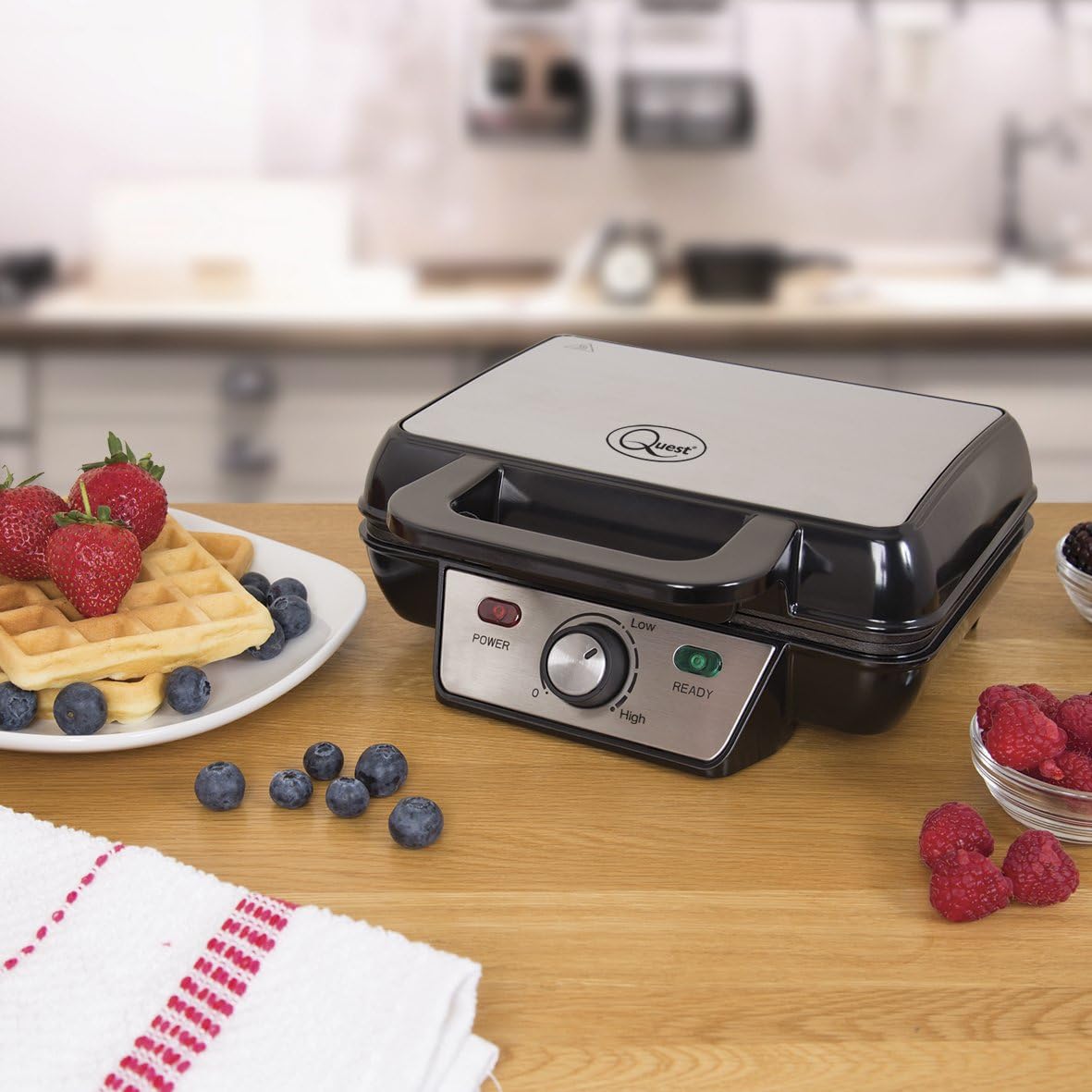 Quest 2-Slice Waffle Maker - 35950