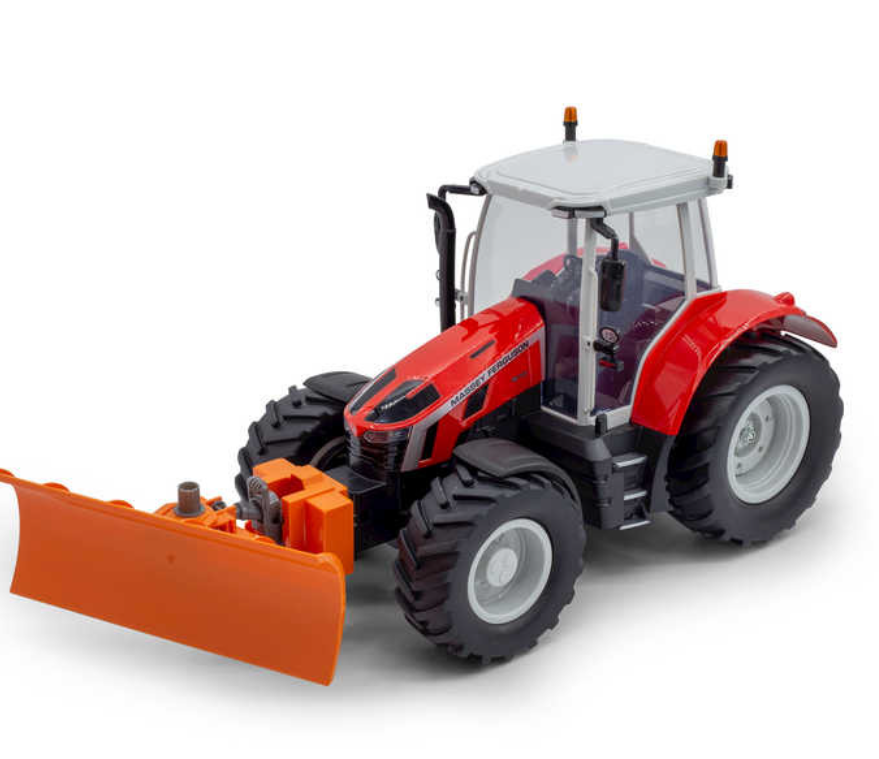 Maisto Tech R/C  1:16 Rc Massey Fergusson 2.4ghz With Snow Plough - M82724