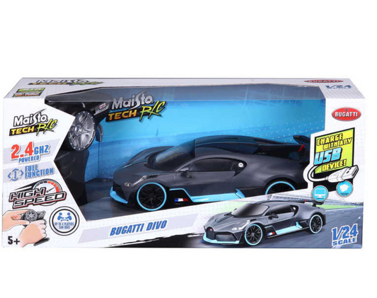 Maisto Tech R/C 1:24 Premium Rc Bugatti Divo 2.4ghz - M82333