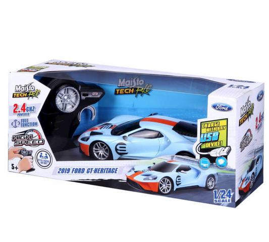 Maisto Tech R/C 1:24 Premium Rc Ford Gt Heritage 2.4ghz - M82335