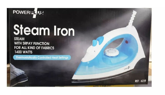 PowerPlus Steam And Spary Iron 1400W - 6239