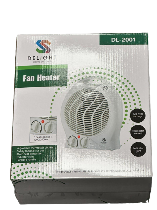 Delight Fan Heater - 2000W - DL2001